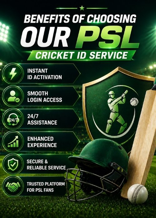 Benefits of Choosing Our PSL Cricket ID Service