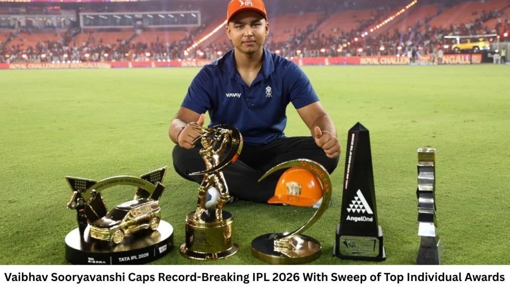 Vaibhav Sooryavanshi Caps Record-Breaking IPL 2026 With Sweep of Top Individual Awards